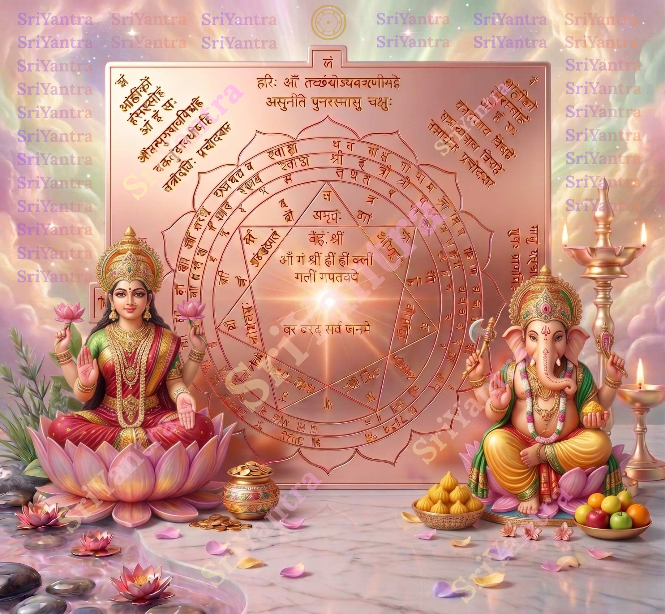 Sri Lakshmi Ganapathy Yantra